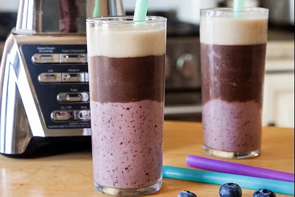 Berry Sweet Layered Smoothies